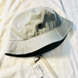 Rick Owens Gray Champion Edition Nylon Gilligan Hat